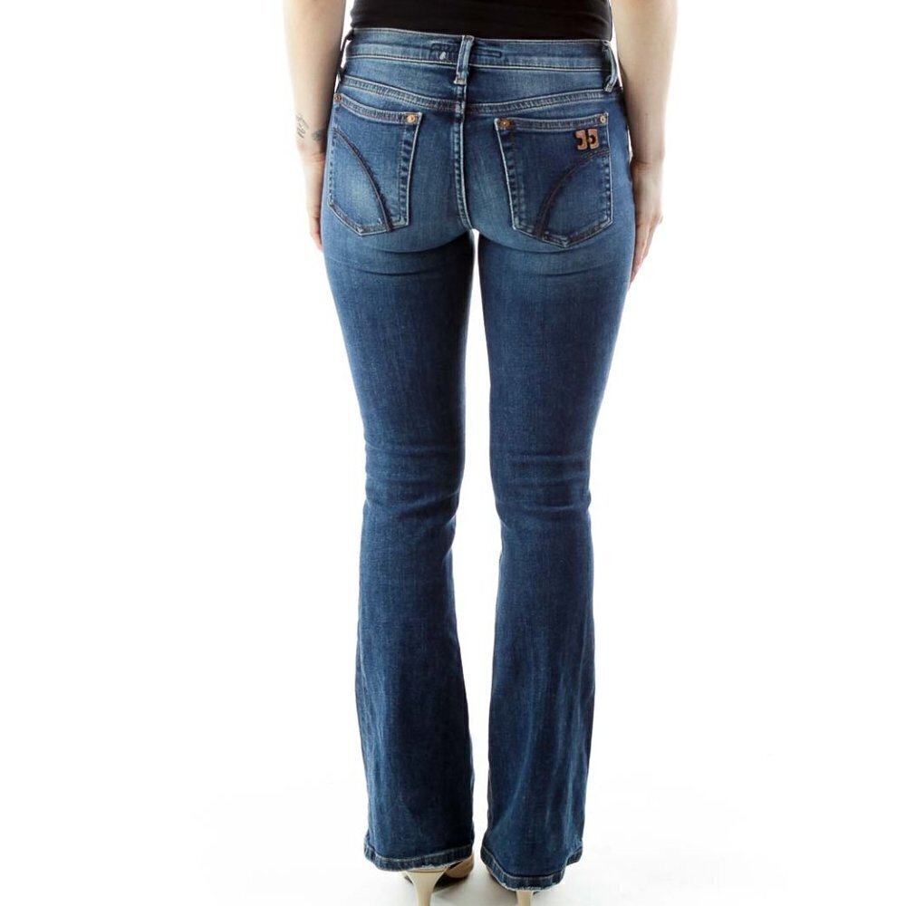 Joe's Blue Flared High-Waisted Jeans - Picture 3 of 3